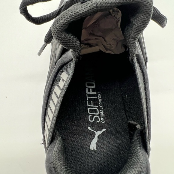 Puma Unisex Black Athletic Sneakers - Picture 9 of 10